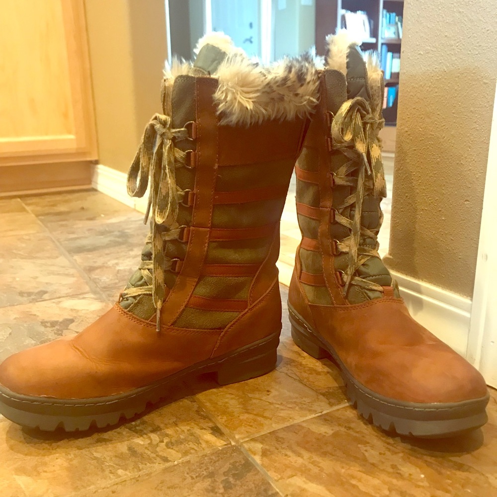 Warm slip-proof, insulated KEEN Boots